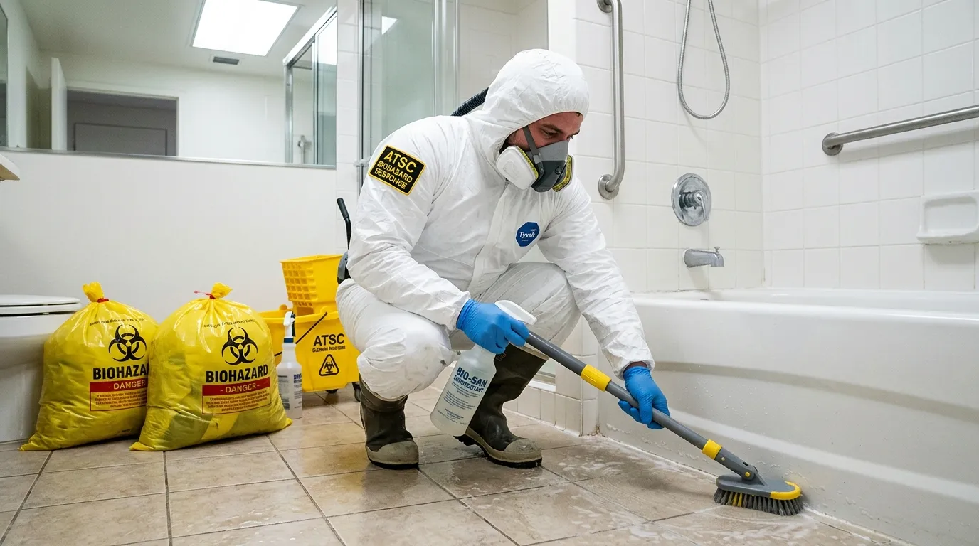 Decontamination equipment deployed for Blood Cleanup in Cynthiana